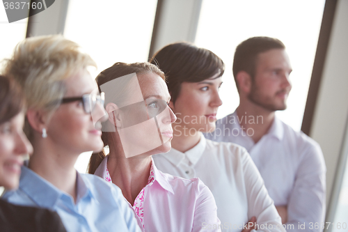 Image of diverse business people group