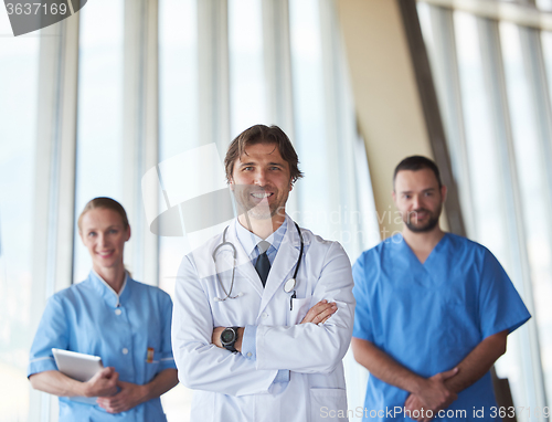 Image of group of medical staff at hospital