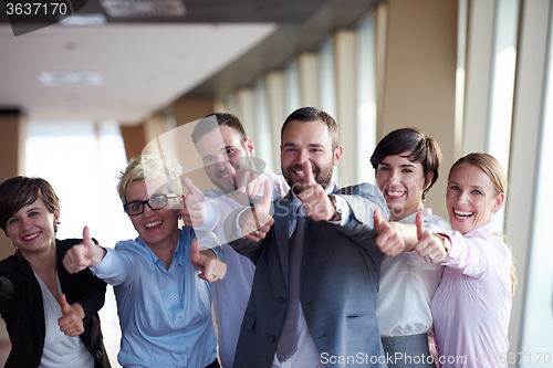 Image of diverse business people group