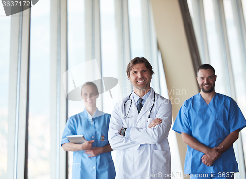 Image of group of medical staff at hospital