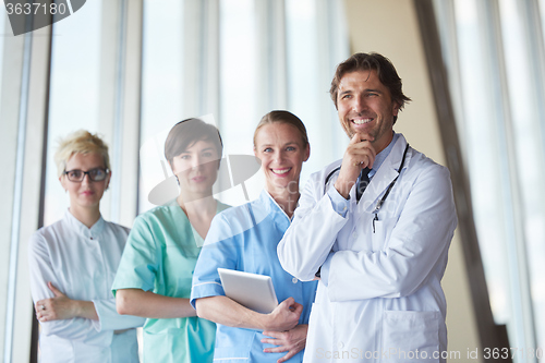 Image of group of medical staff at hospital