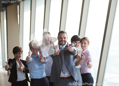 Image of diverse business people group