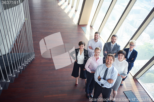 Image of diverse business people group