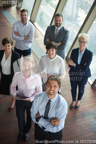 Image of diverse business people group