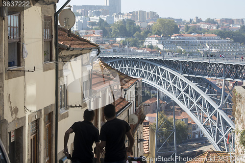 Image of EUROPE PORTUGAL PORTO RIBEIRA OLD TOWN DOURO RIVER