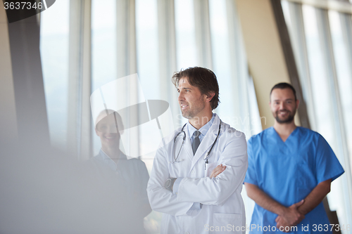 Image of group of medical staff at hospital