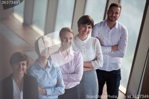 Image of diverse business people group