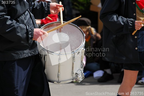 Image of Marching band drums