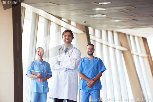 Image of group of medical staff at hospital