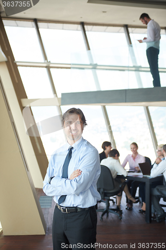 Image of portrait of handosme business man