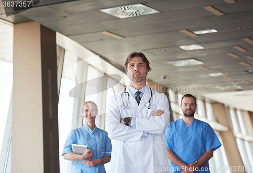 Image of group of medical staff at hospital
