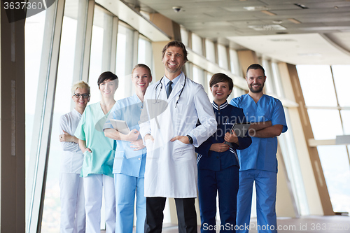Image of group of medical staff at hospital