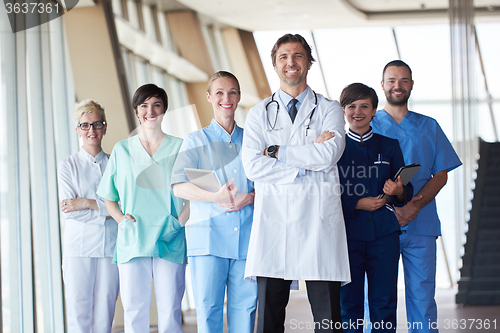 Image of group of medical staff at hospital