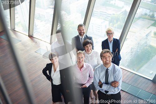 Image of diverse business people group