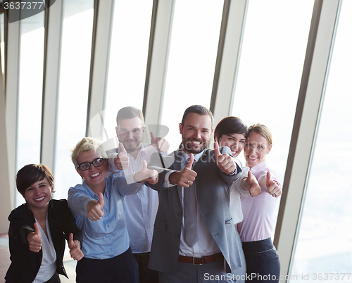 Image of diverse business people group