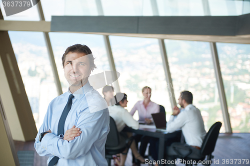 Image of portrait of handosme business man