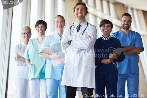 Image of group of medical staff at hospital