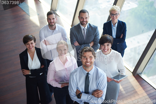 Image of diverse business people group