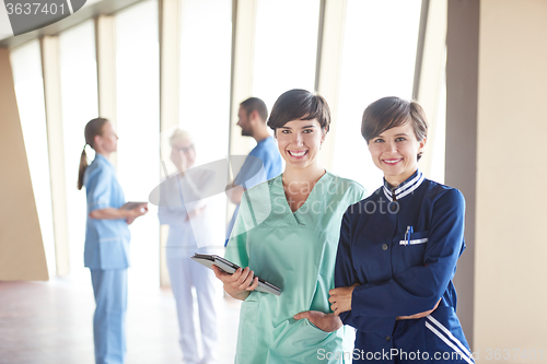 Image of group of medical staff at hospital