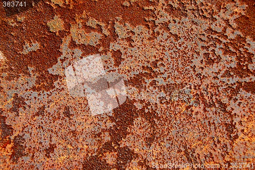 Image of Rusty metal background