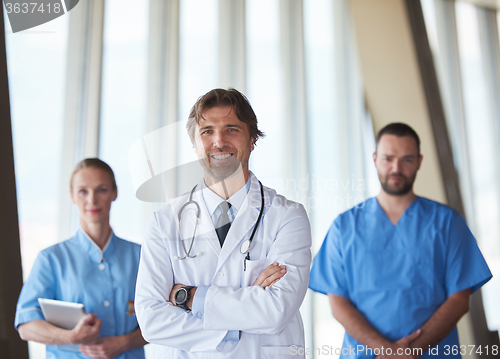 Image of group of medical staff at hospital