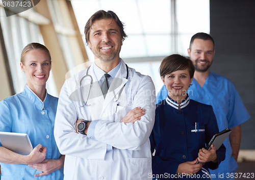 Image of group of medical staff at hospital