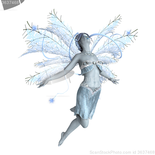 Image of Snow Fairy on White