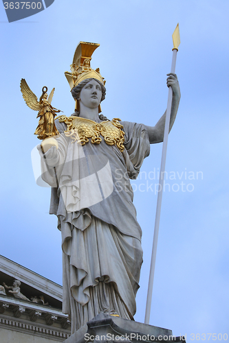 Image of The Austrian Parliament in Vienna, Austria