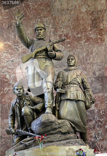 Image of Monument to Russian partisans 