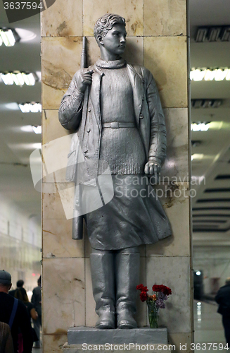 Image of Monument to Russian partisans 