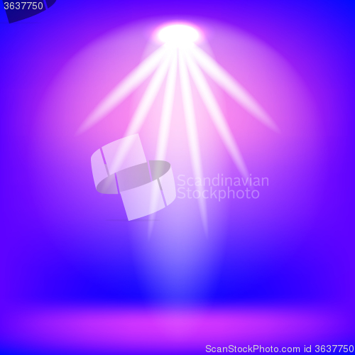 Image of Pink Stage Spotlight Background