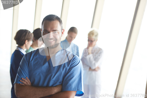 Image of group of medical staff at hospital