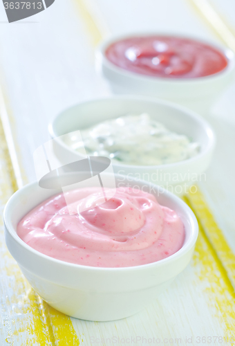 Image of sauces