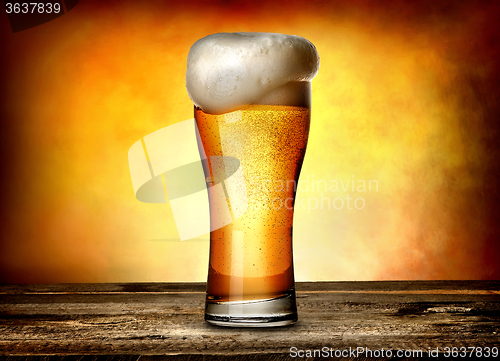 Image of Foam on beer