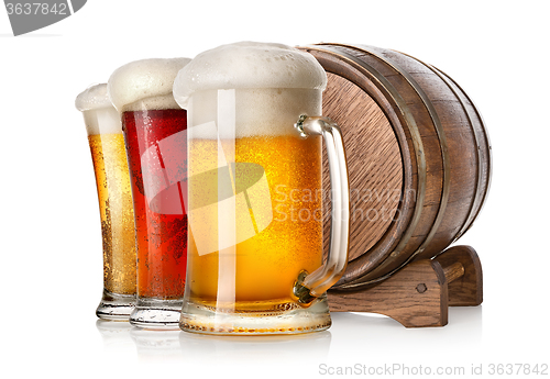 Image of Beer and cask