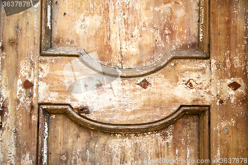 Image of  traditional   door    in nail