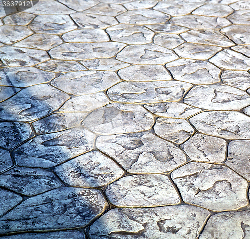 Image of in   asia  bangkok thailand abstract pavement   stone step the t