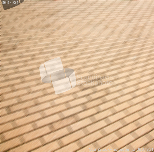 Image of abstract step   brick in  italy old wall and texture material th