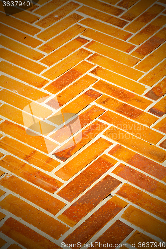 Image of brick in  italy old wall and   background