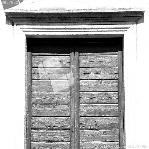 Image of old   door    in italy old ancian wood and traditional  texture 