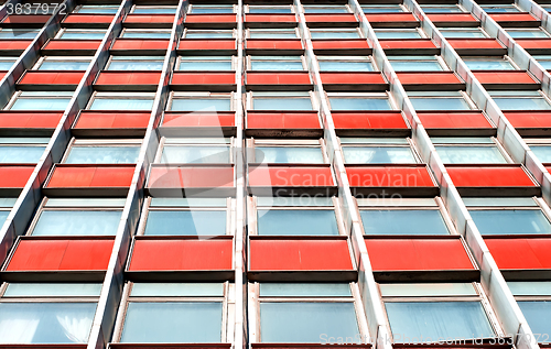 Image of Multistory office building with terracotta panels