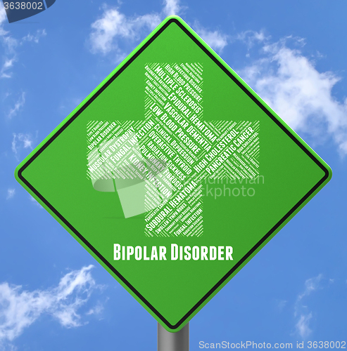 Image of Bipolar Disorder Means Manic Depression And Ailment