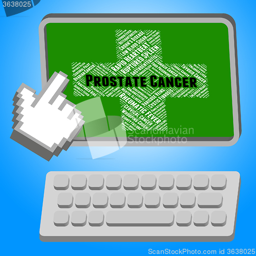 Image of Prostate Cancer Indicates Poor Health And Affliction