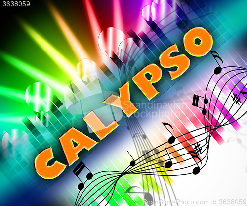 Image of Calypso Music Means West Indian And Trinidadian