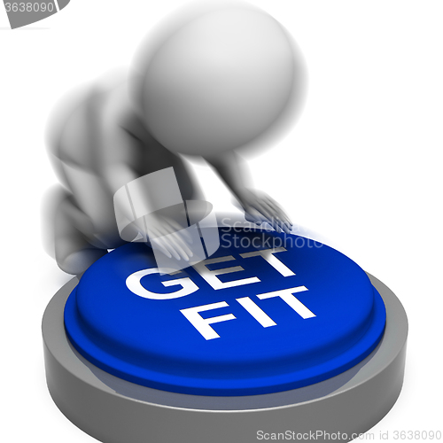 Image of Get Fit Pressed Means Training And Workout