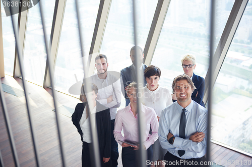 Image of diverse business people group