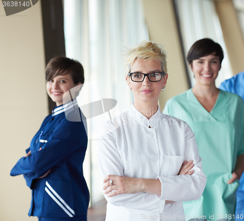 Image of group of medical staff at hospital