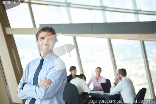 Image of portrait of handosme business man