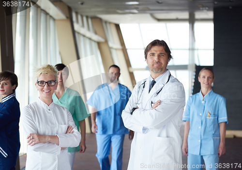 Image of group of medical staff at hospital