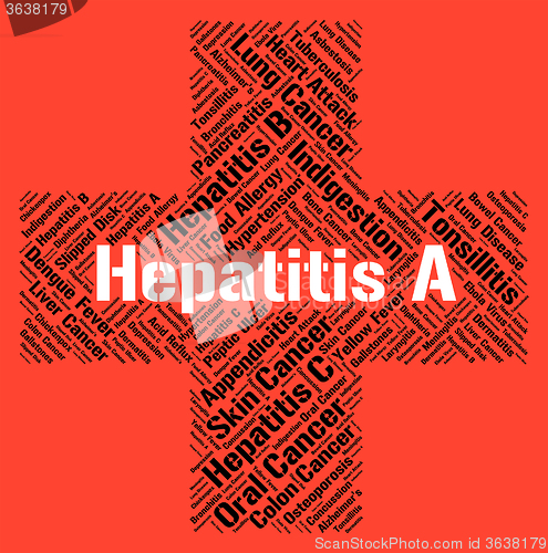 Image of Hepatitis A Indicates Ill Health And Affliction